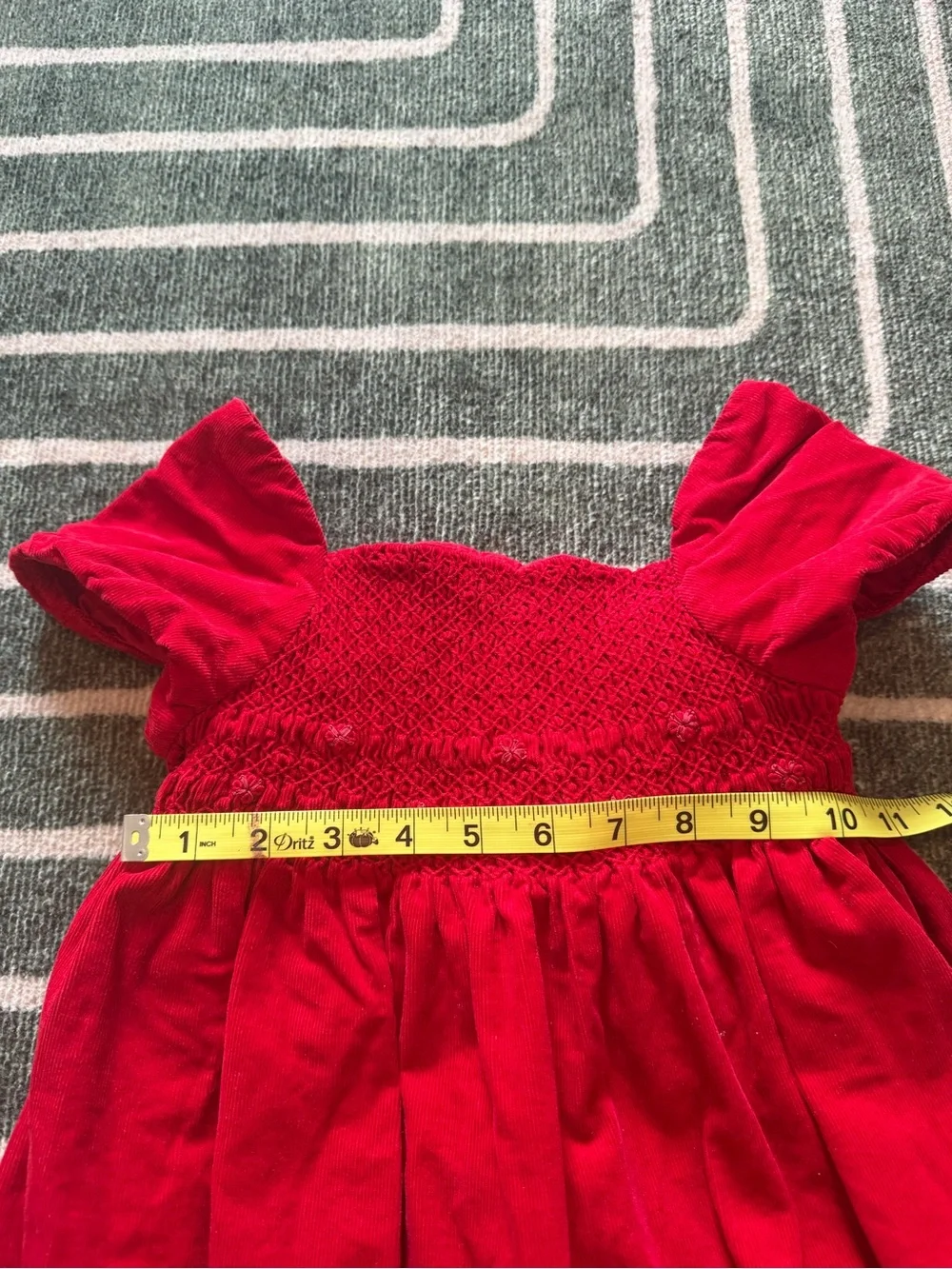 Ralph Lauren Corduroy Smoked Dress